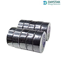 Jindal Quality Tape PVC Electrical Insulation Tape-Colored Pack of 10 Pieces (Black, 10) Jindal Quality Tape PVC Electrical Insulation Tape-Colored Pack of 10 Pieces (Black, 10)