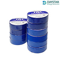 Jindal Quality Tape PVC Electrical Insulation Tape-Colored Pack of 10 Pieces (Blue, 10) Jindal Quality Tape PVC Electrical Insulation Tape-Colored Pack of 10 Pieces (Blue, 10)
