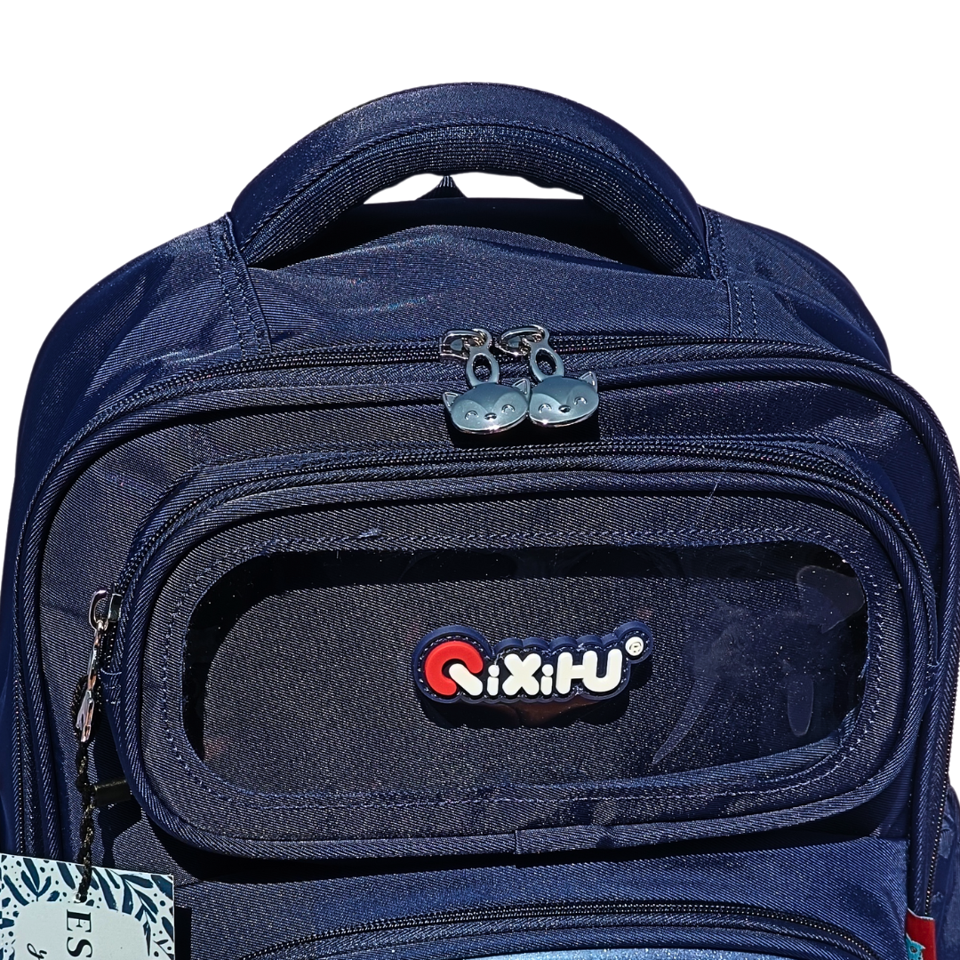 3D Cartoon Printed Student Schoolbag Stain-Resistant Cute Cartoon Casual Lightweight Shoulder Pad Backpack