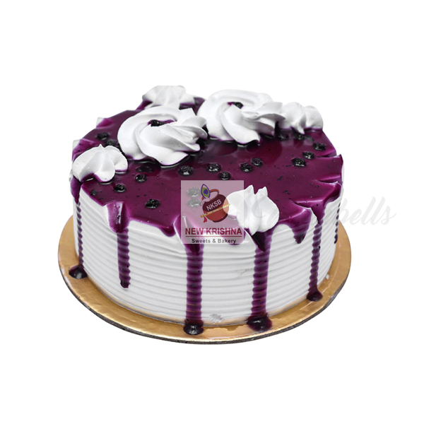 Blue Berry Birthday Cake