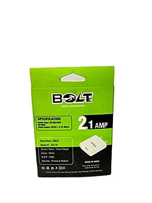 BOLTE BTC-01 2.1 AMP FAST CHARGER BOLTE BTC-01 2.1 AMP FAST CHARGER