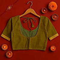 Silk Cotton Readymade Blouses perfect match for any silk and designer sarees