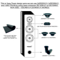 DE17N-06 NEODYMIUM TWEETER (1 PCS) DE17N-06 NEODYMIUM TWEETER (1 PCS)