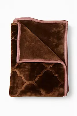 Sofrito Soft Mink Blanket – Dual Texture - Brown Sofrito Soft Mink Blanket – Dual Texture - Brown