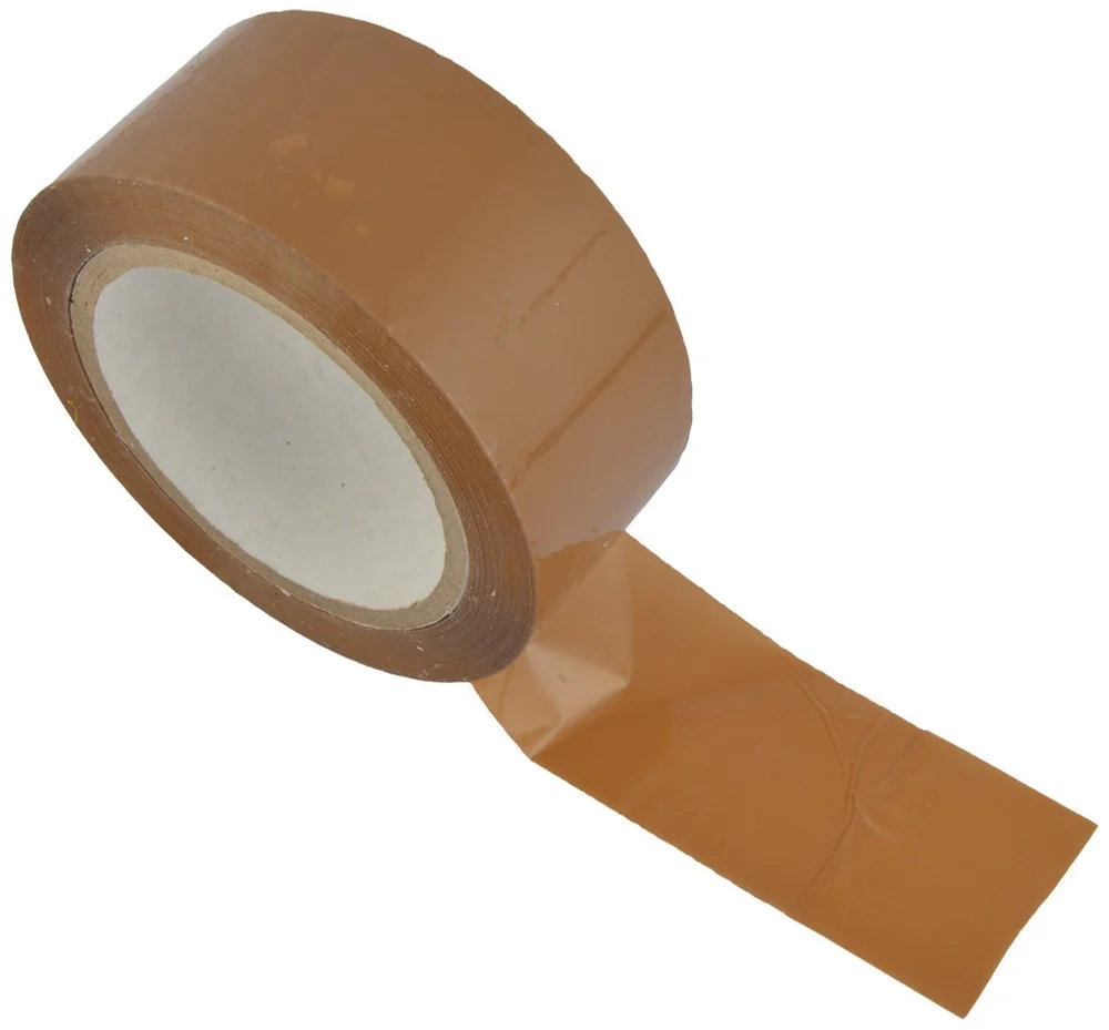 Gree bopp tape-brown- 3"X 40 Meters
