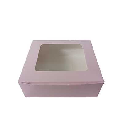 Qson Brownie Box For 4 - Size 6.5x5x2 inch