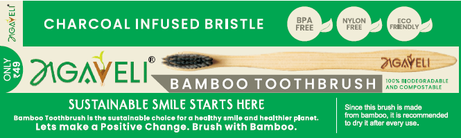 BAMBOO TOOTH BRUSH - Charcoal Infused Bristles BAMBOO TOOTH BRUSH - Charcoal Infused Bristles
