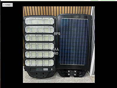 Bull 600 Solar Street Light With Waterproof Solar Light Bull 600 Solar Street Light With Waterproof Solar Light