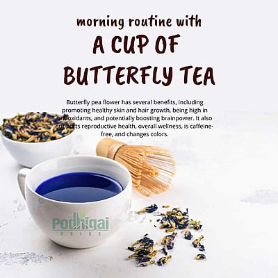 Blue Tea / Butterfly Pea Flower Tea Blue Tea / Butterfly Pea Flower Tea