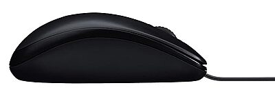 Logitech M90 / 1000 DPI Optical Tracking, Ambidextrous Wired Optical Mouse  (USB, Black)