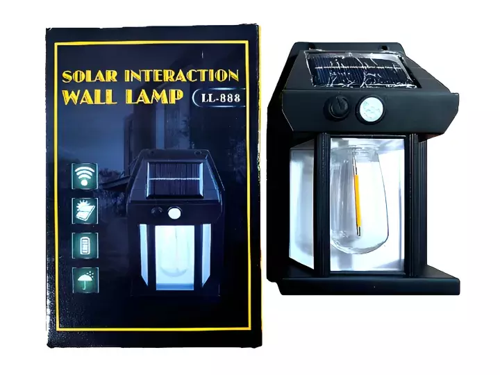 Hut Model Tungsten Outdoor Waterproof Intelligent Induction Wall Lamp
