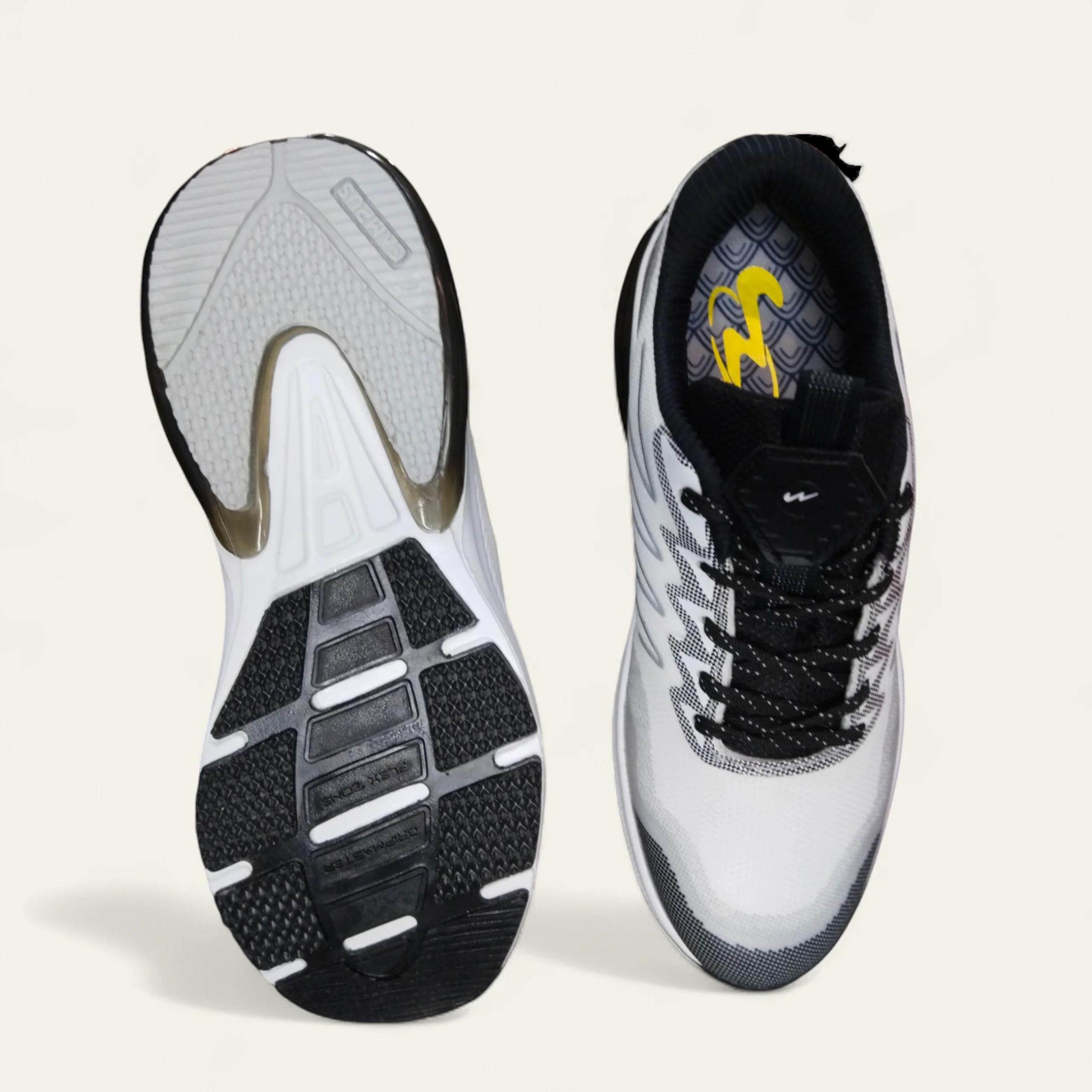 Campus Begin White/Black - Men's Sports Shoes Campus Begin White/Black - Men's Sports Shoes