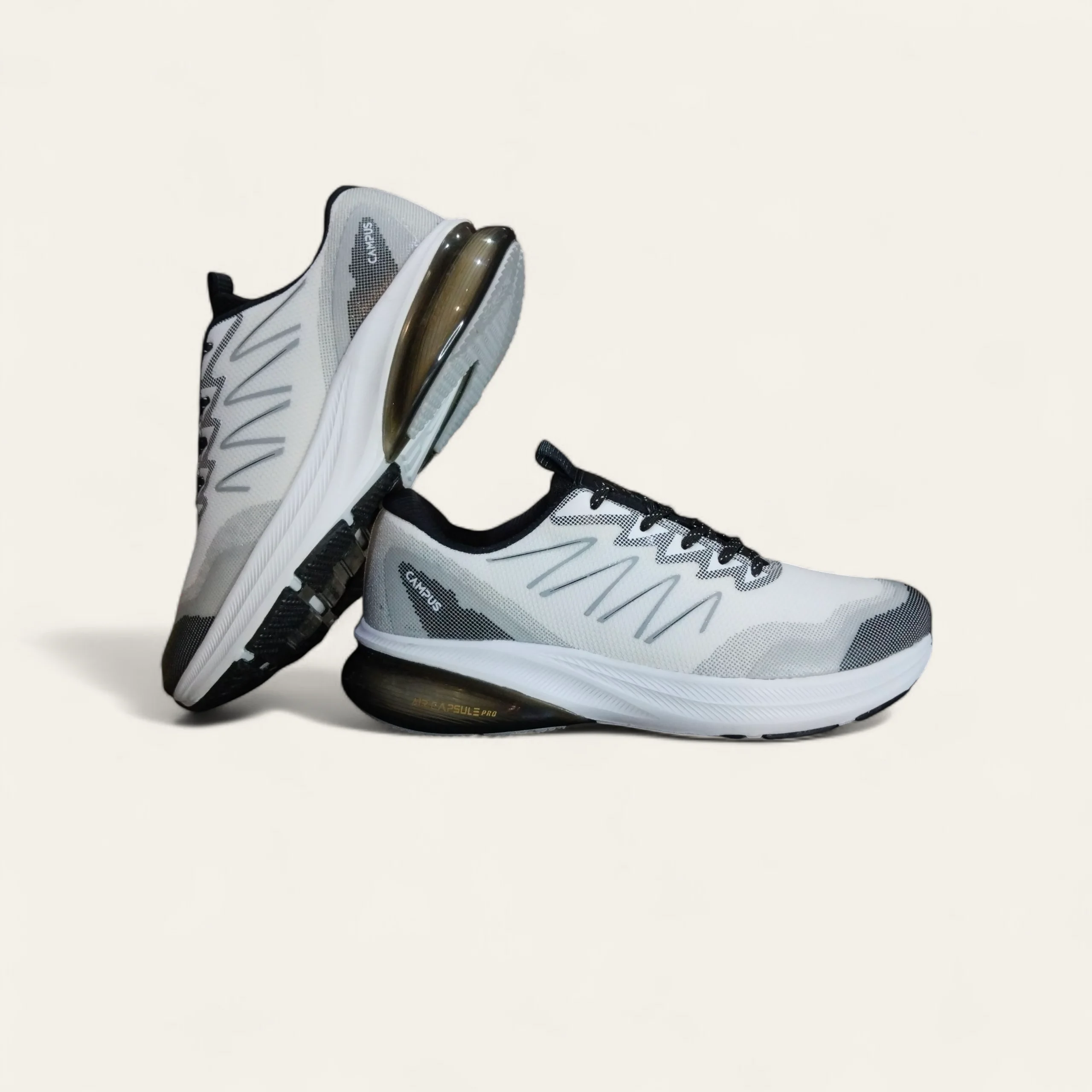 Campus Begin White/Black - Men's Sports Shoes Campus Begin White/Black - Men's Sports Shoes