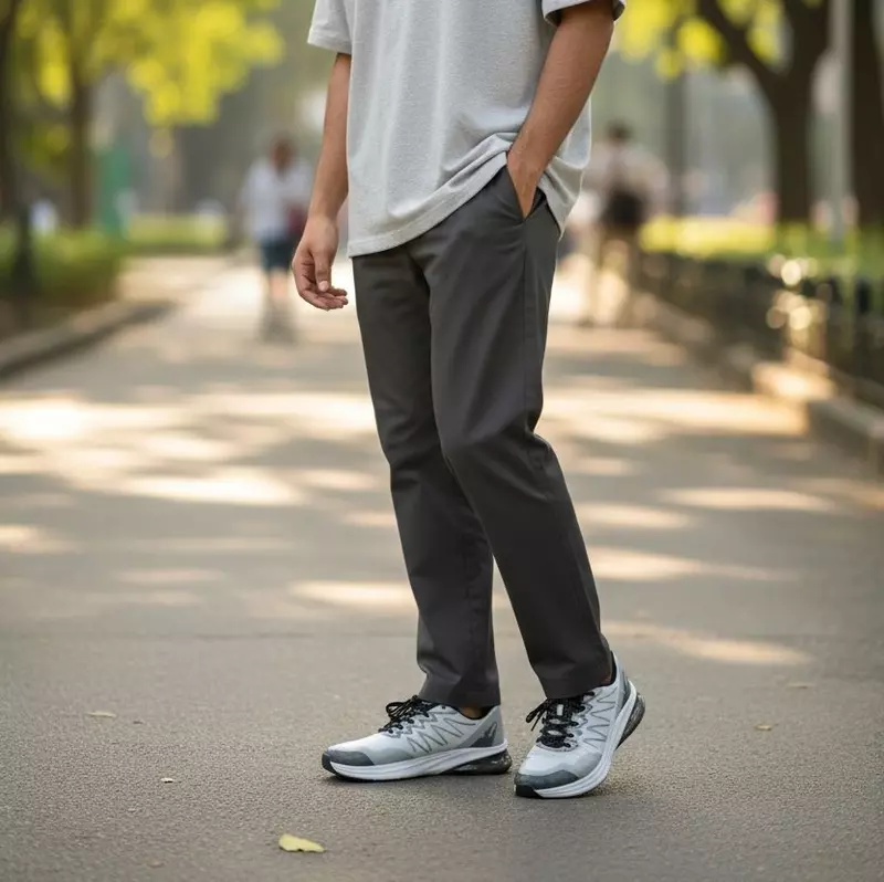 Campus Begin White/Black - Men's Sports Shoes