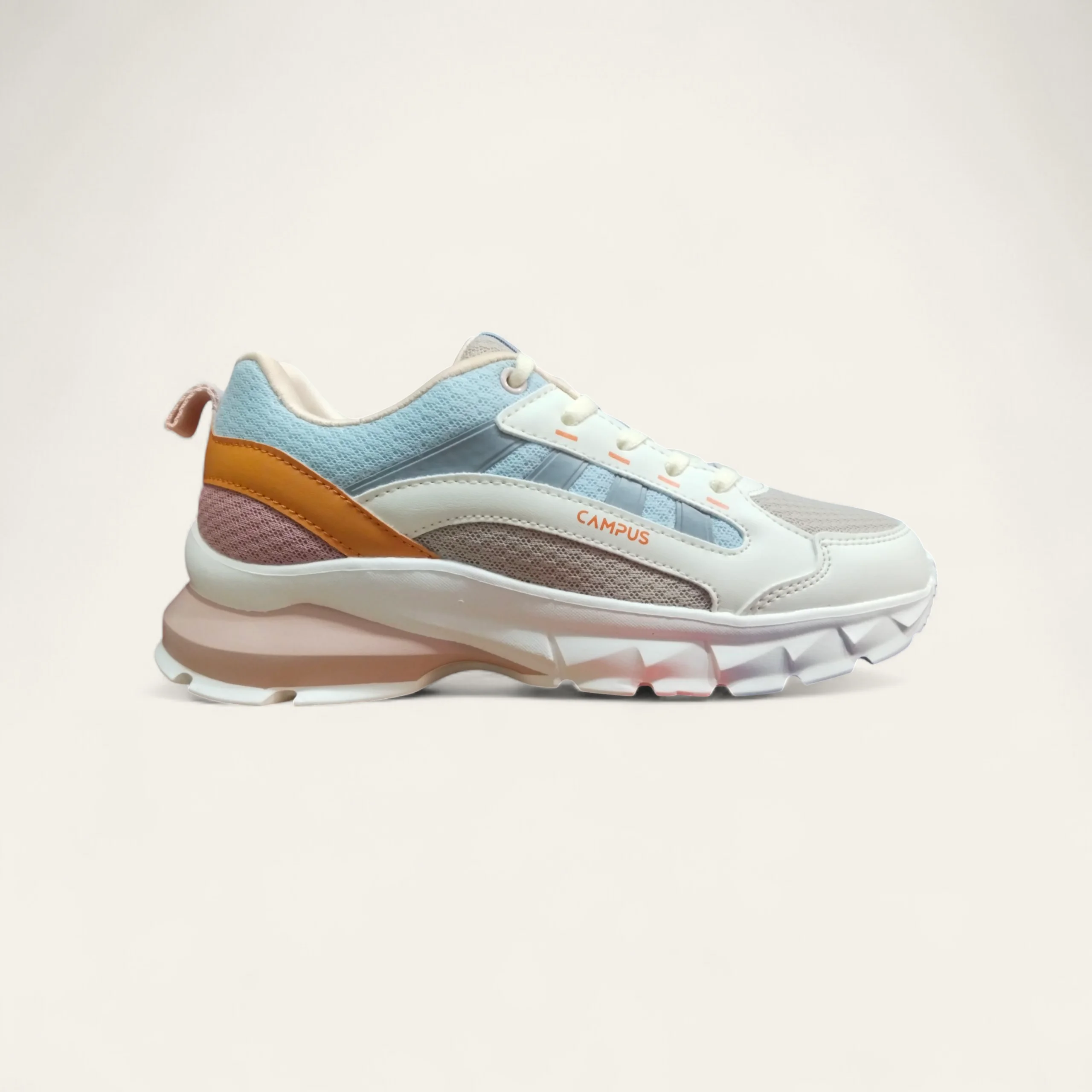 Campus Bliss Off-White/Peach - Women's Running Shoes Campus Bliss Off-White/Peach - Women's Running Shoes
