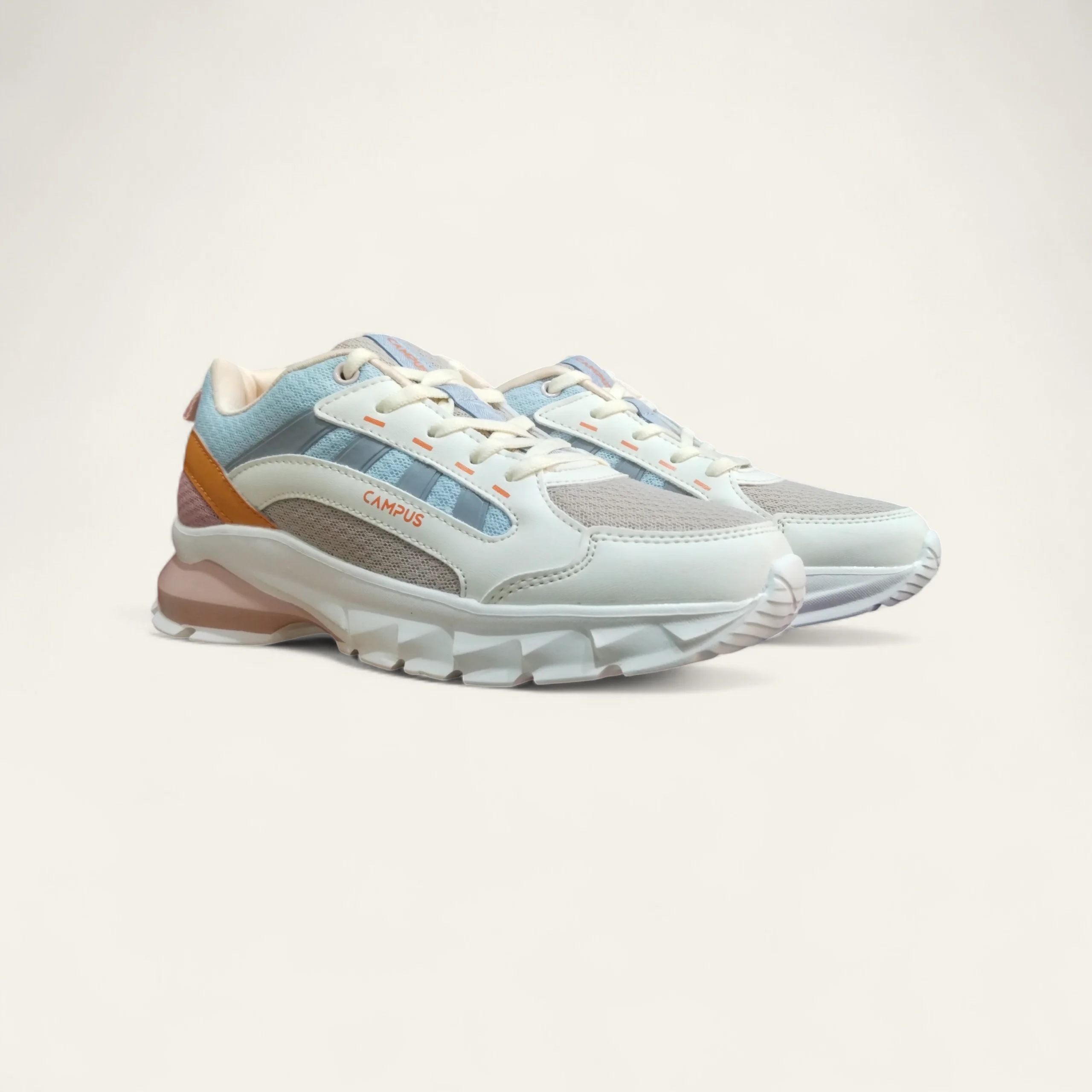 Campus Bliss Off-White/Peach - Women's Running Shoes Campus Bliss Off-White/Peach - Women's Running Shoes