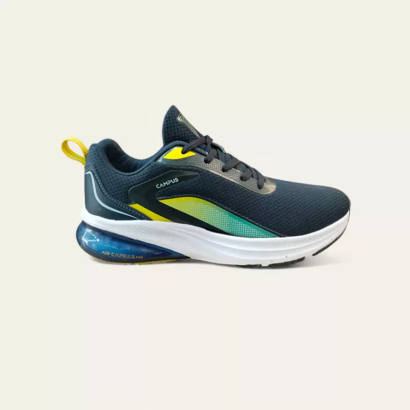 Campus Bonus Navy/Lemon - Men's Running Shoes Campus Bonus Navy/Lemon - Men's Running Shoes