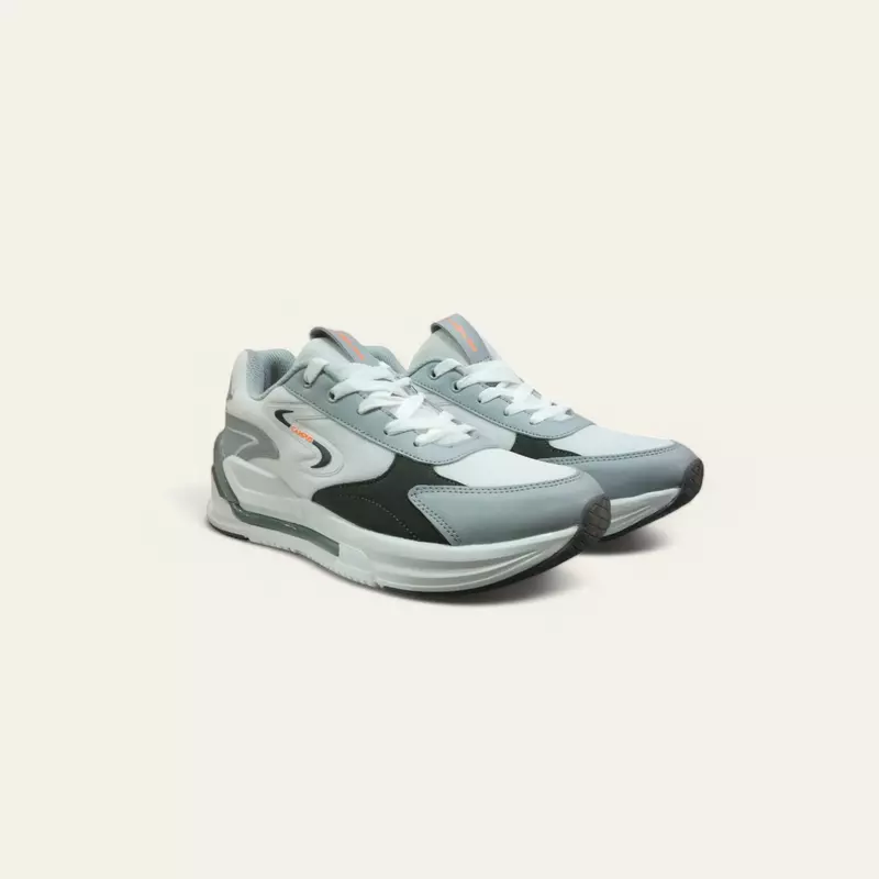 Campus Level White/Grey - Men's Running Shoes Campus Level White/Grey - Men's Running Shoes