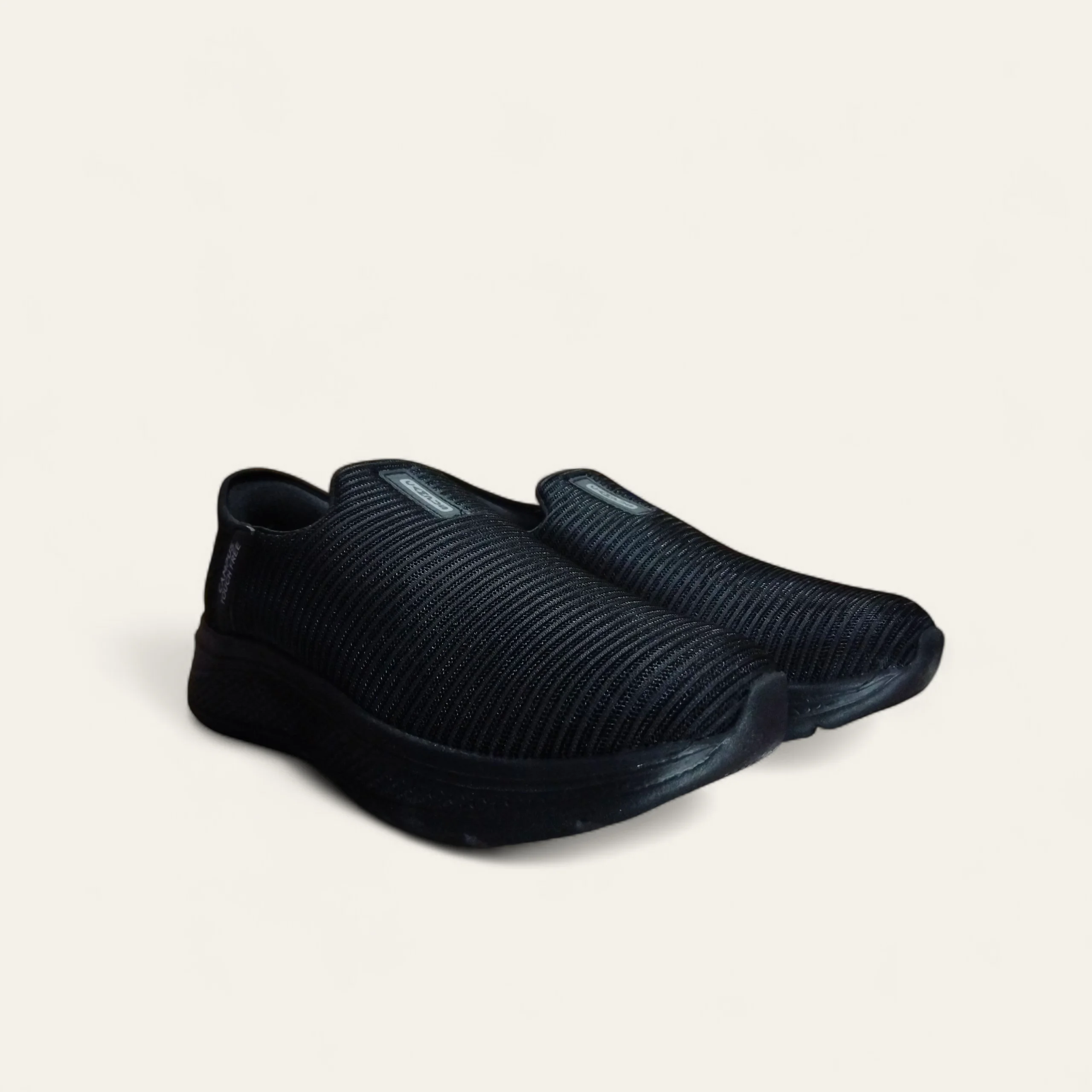 Campus Lit Black - Men's Laceless Touchfree Shoes Campus Lit Black - Men's Laceless Touchfree Shoes