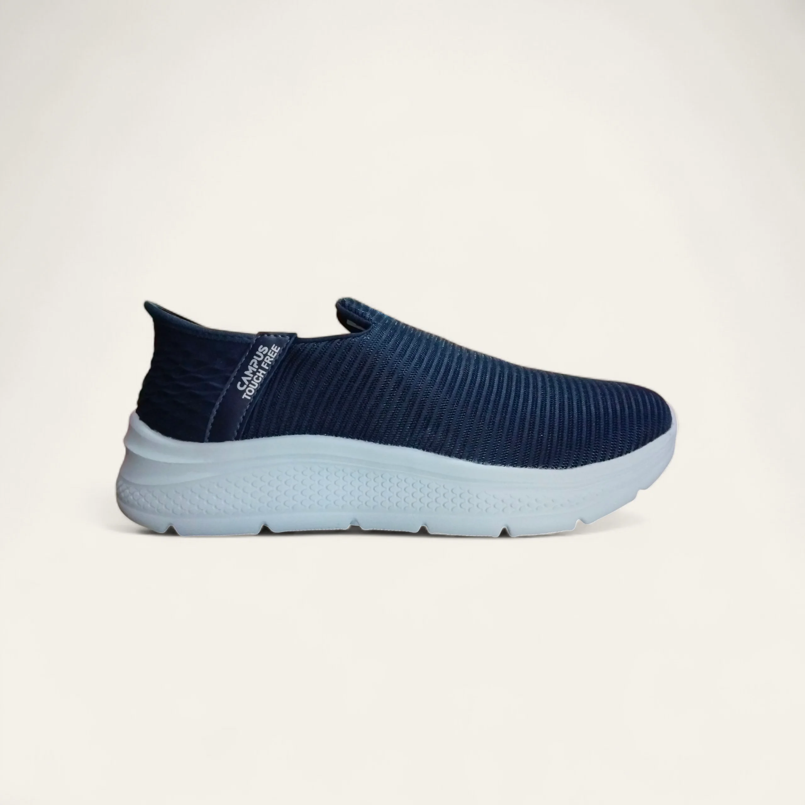 Buy Campus Lit Navy - Men's Without Lace Touchfree Shoes Buy Campus Lit Navy - Men's Without Lace Touchfree Shoes