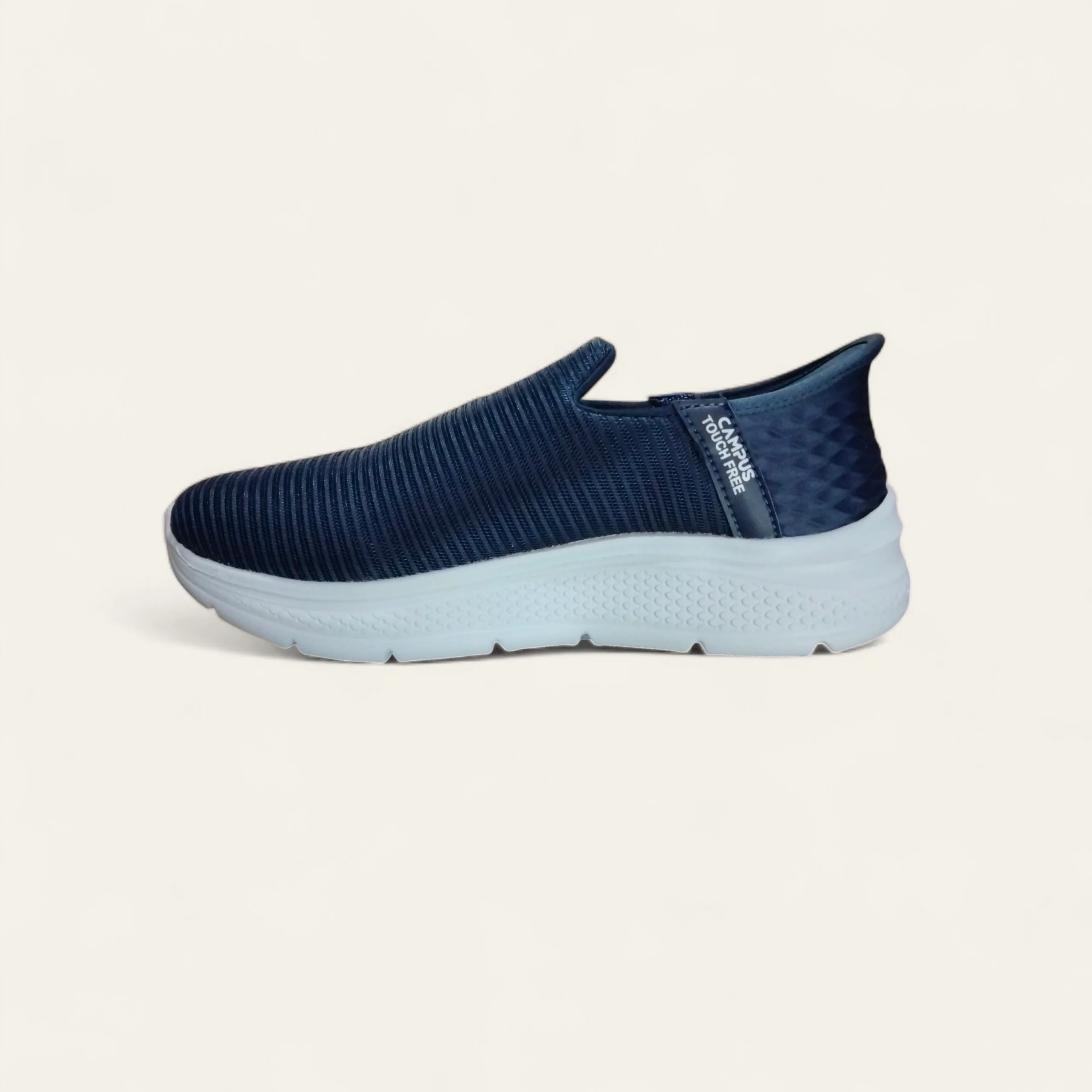 Buy Campus Lit Navy - Men's Without Lace Touchfree Shoes Buy Campus Lit Navy - Men's Without Lace Touchfree Shoes