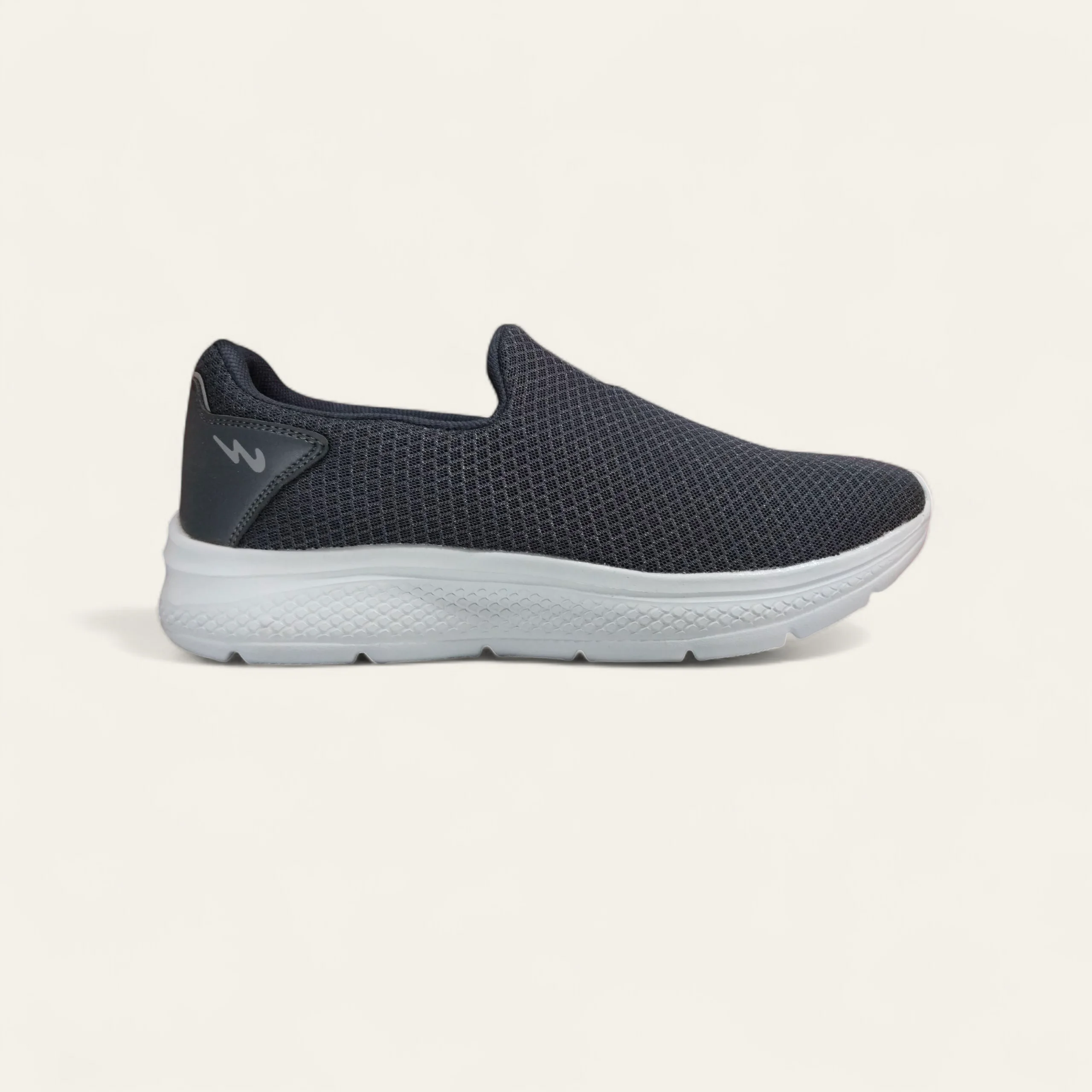 Campus Oxyfit Advance D.Grey/L.Grey - Men's Plus Size Laceless Shoes