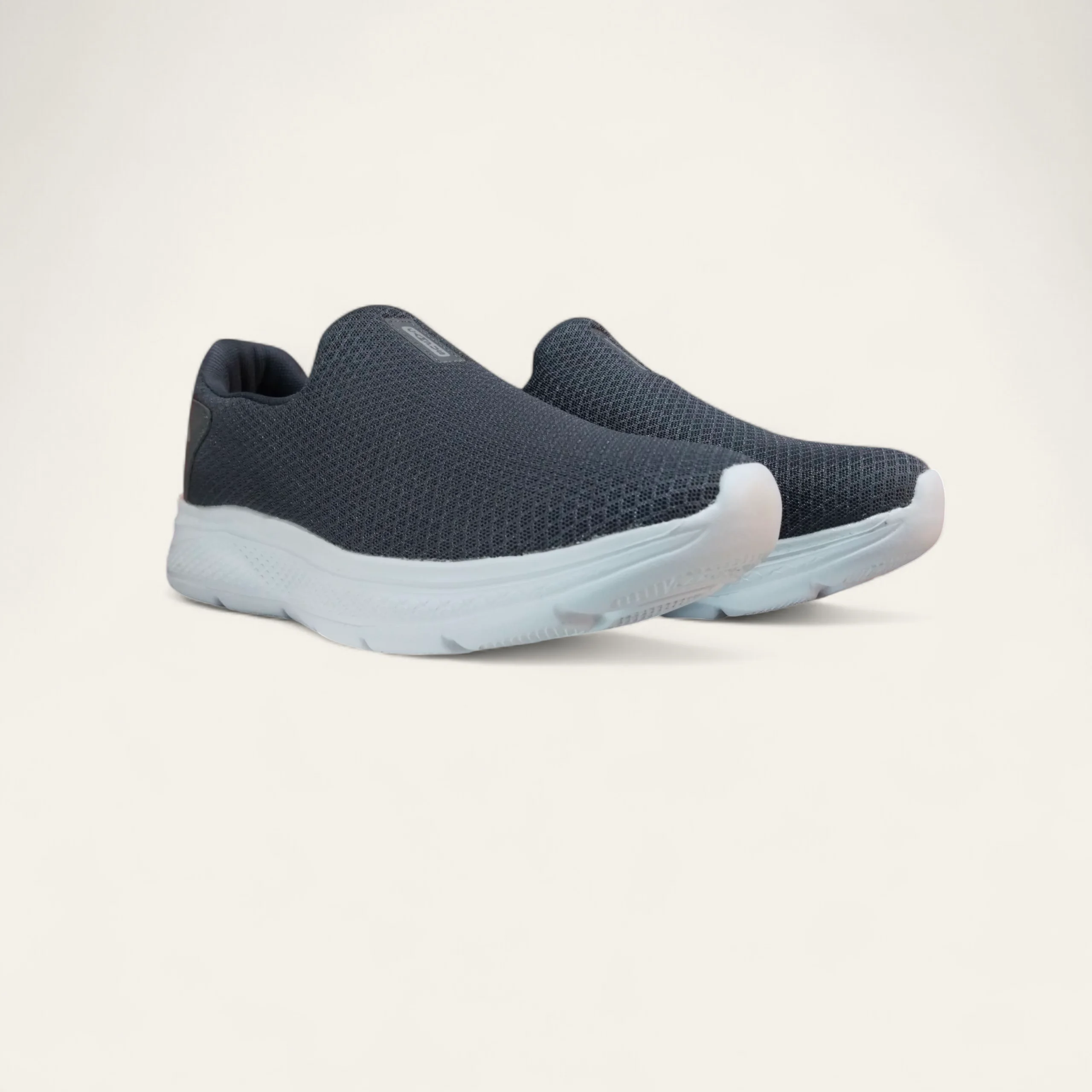 Campus Oxyfit Advance D.Grey/L.Grey - Men's Plus Size Laceless Shoes