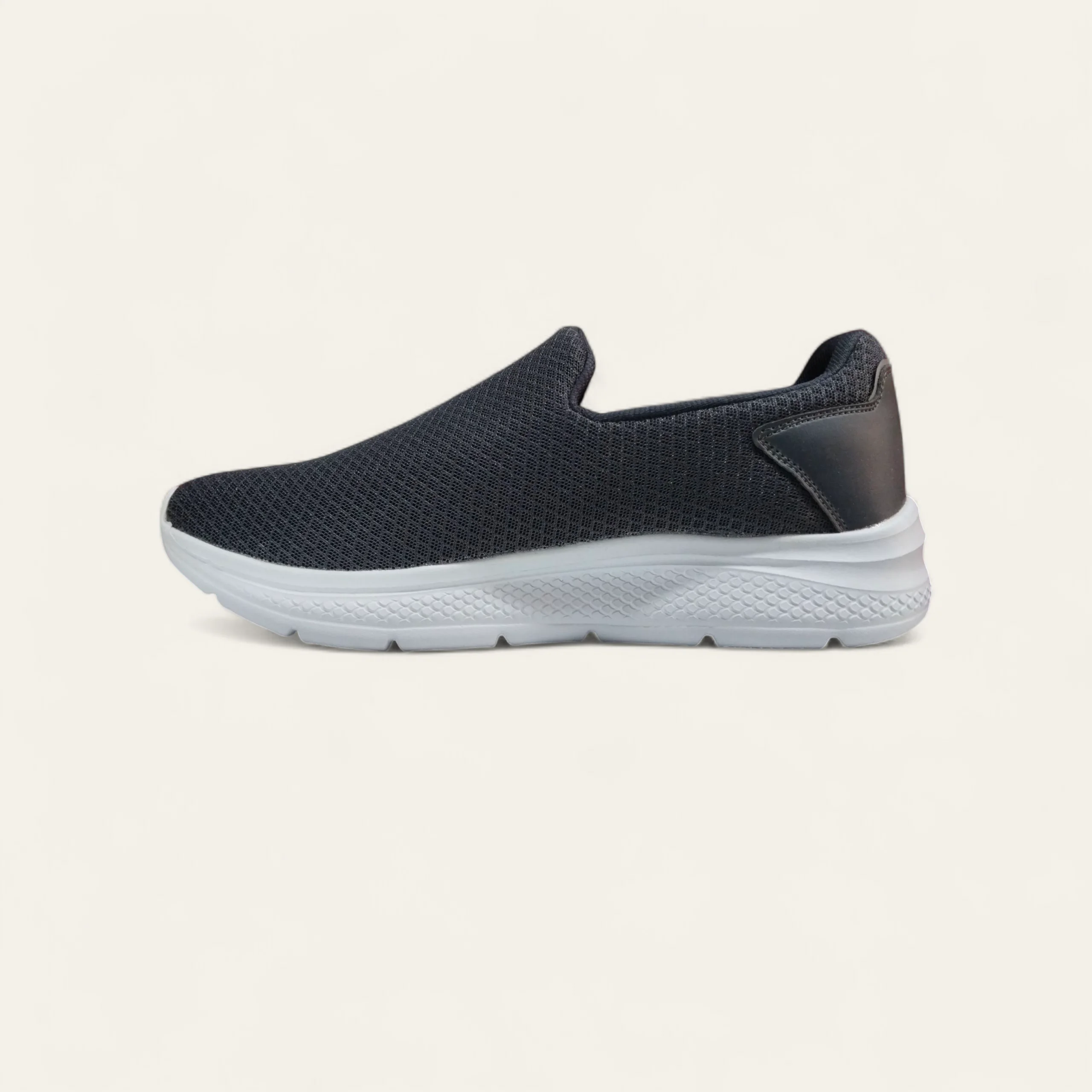 Campus Oxyfit Advance D.Grey/L.Grey - Men's Plus Size Laceless Shoes
