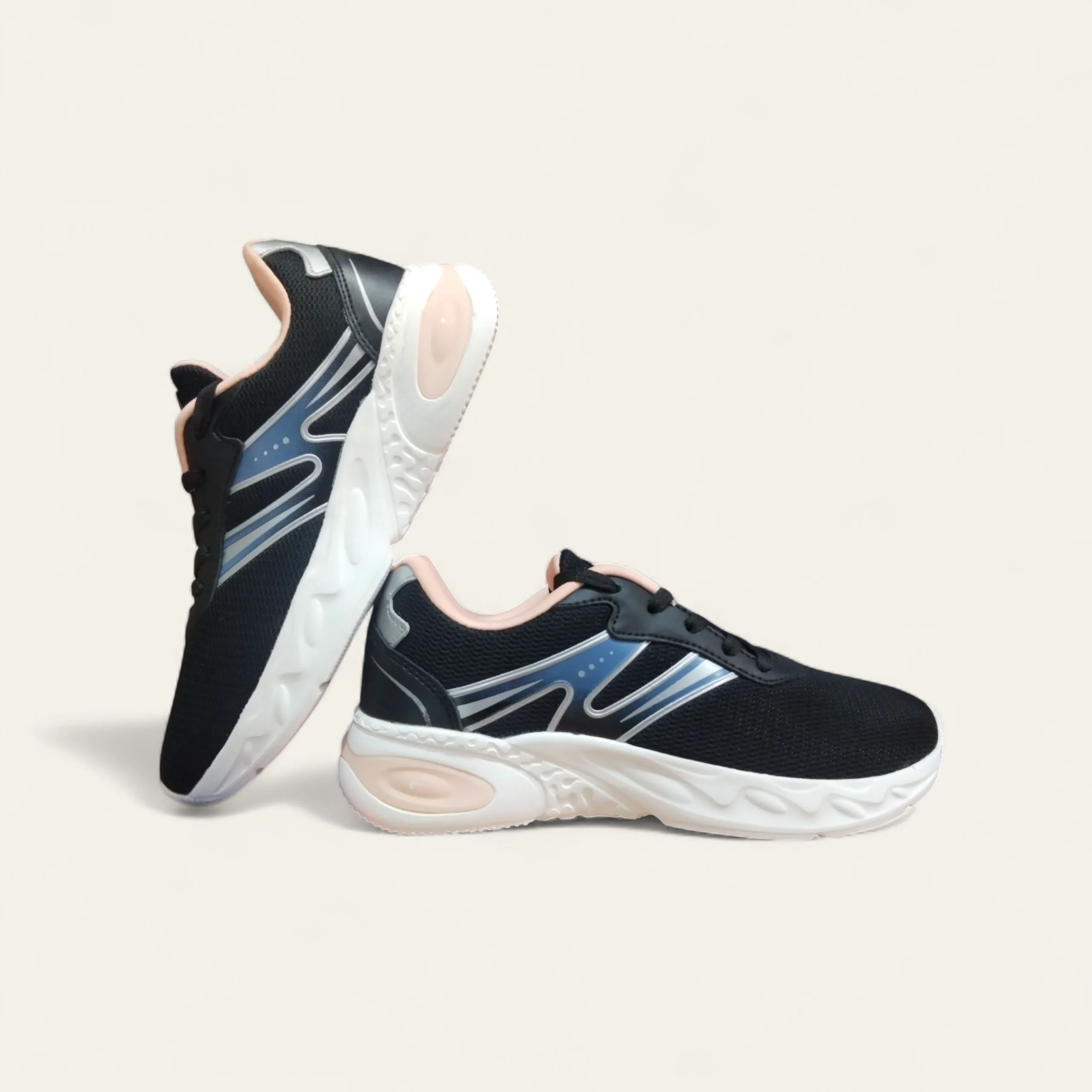 Campus Sail Black/Peach - Women's Running Shoes Campus Sail Black/Peach - Women's Running Shoes