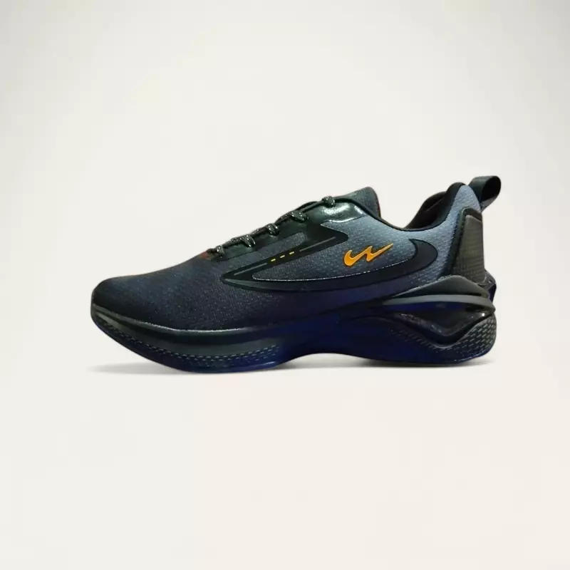 Campus Vesper Black/Mustard - Men's Running Shoes