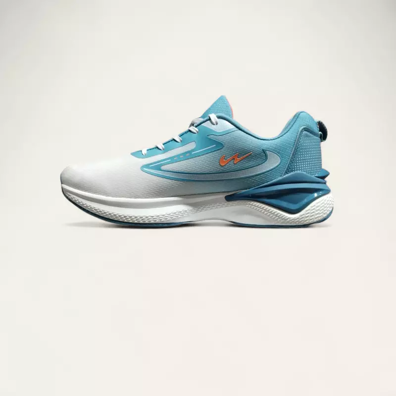 Campus Vesper White/Milky Blue - Men's Running Shoes