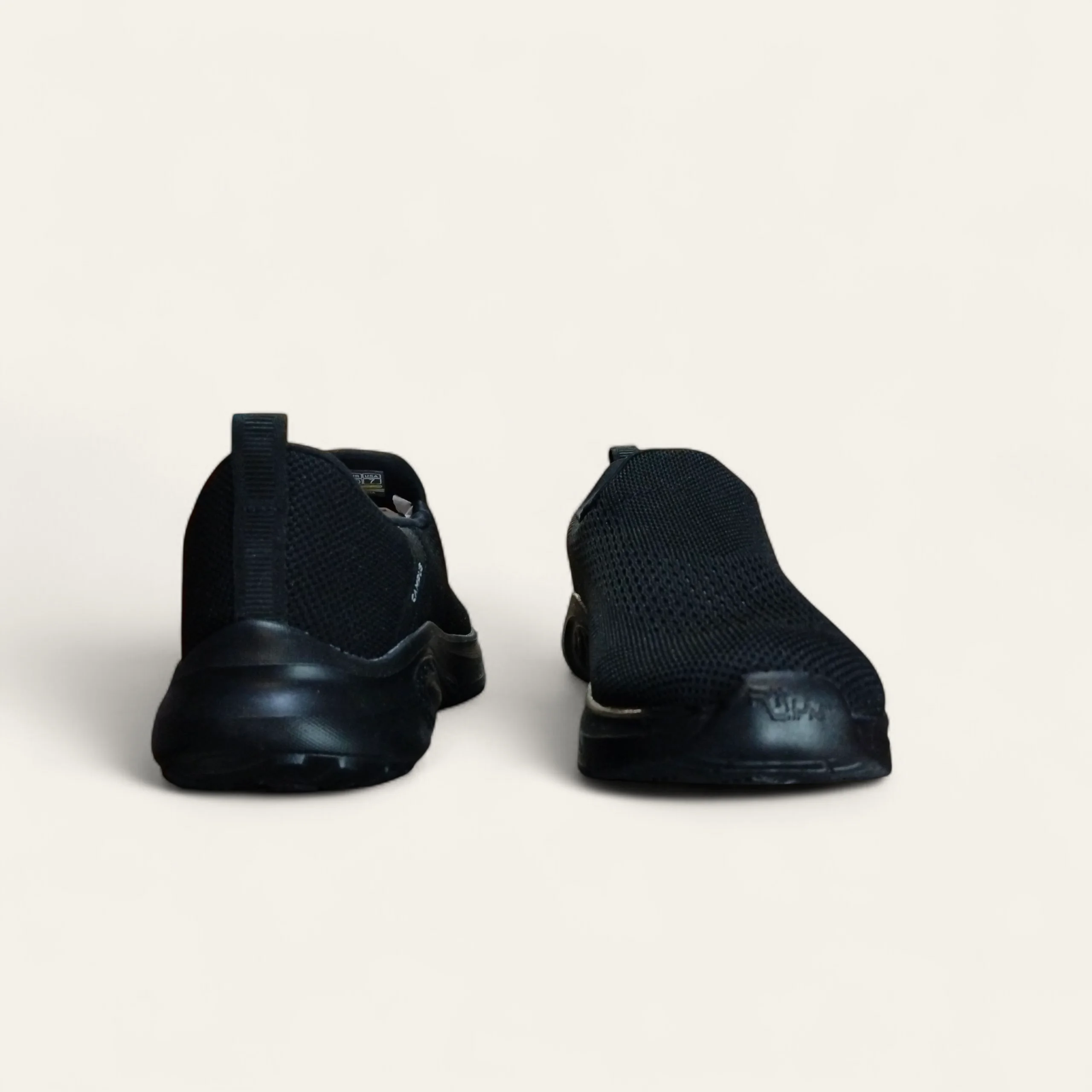 Campus Wikies Black - Men's Without Lace Shoes Campus Wikies Black - Men's Without Lace Shoes