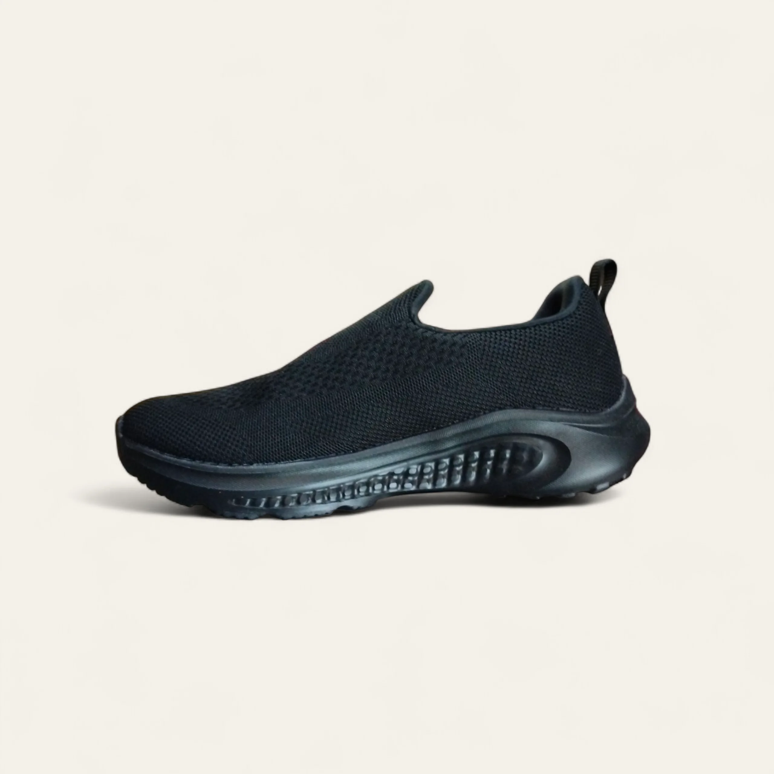 Campus Wikies Black - Men's Without Lace Shoes Campus Wikies Black - Men's Without Lace Shoes