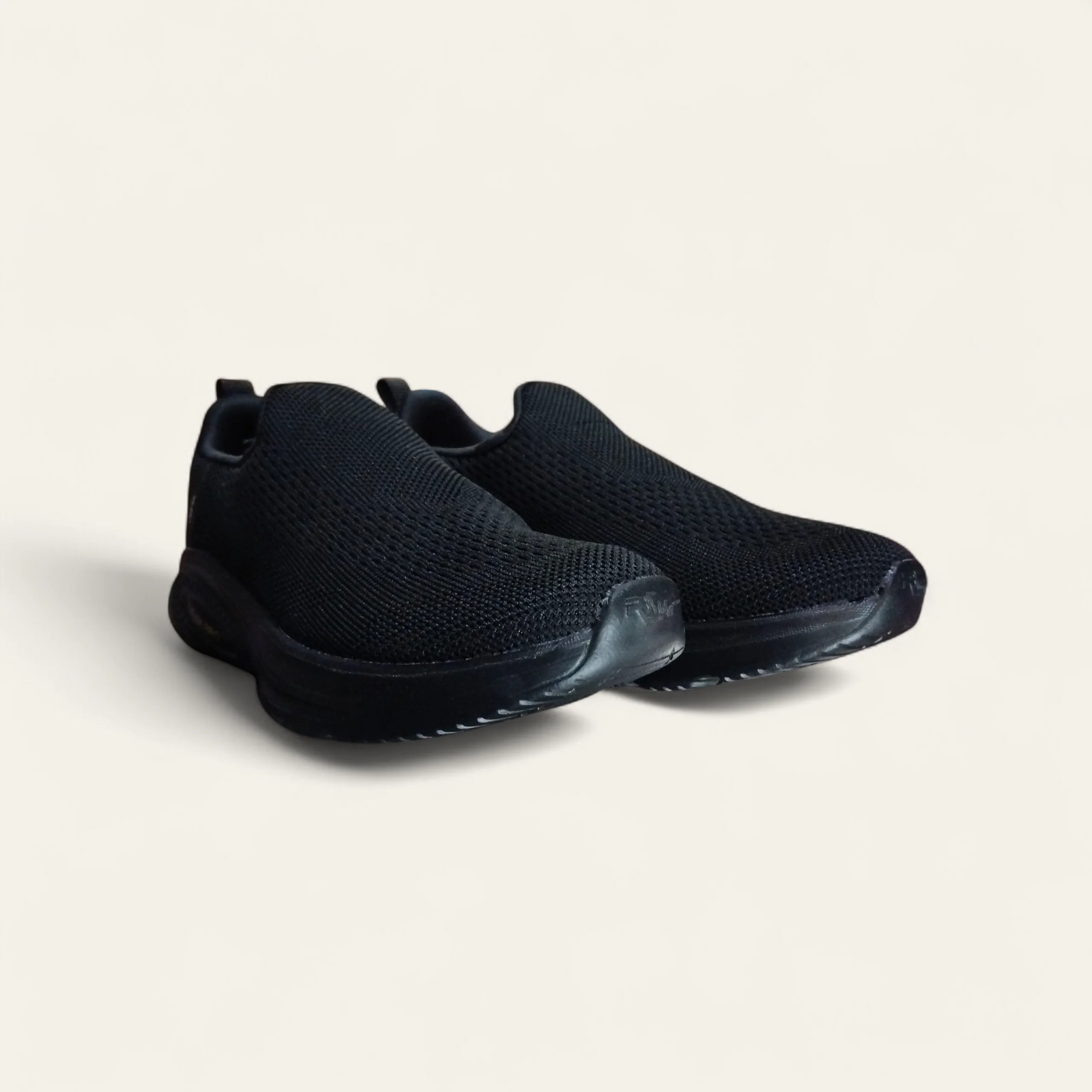 Campus Wikies Black - Men's Without Lace Shoes Campus Wikies Black - Men's Without Lace Shoes