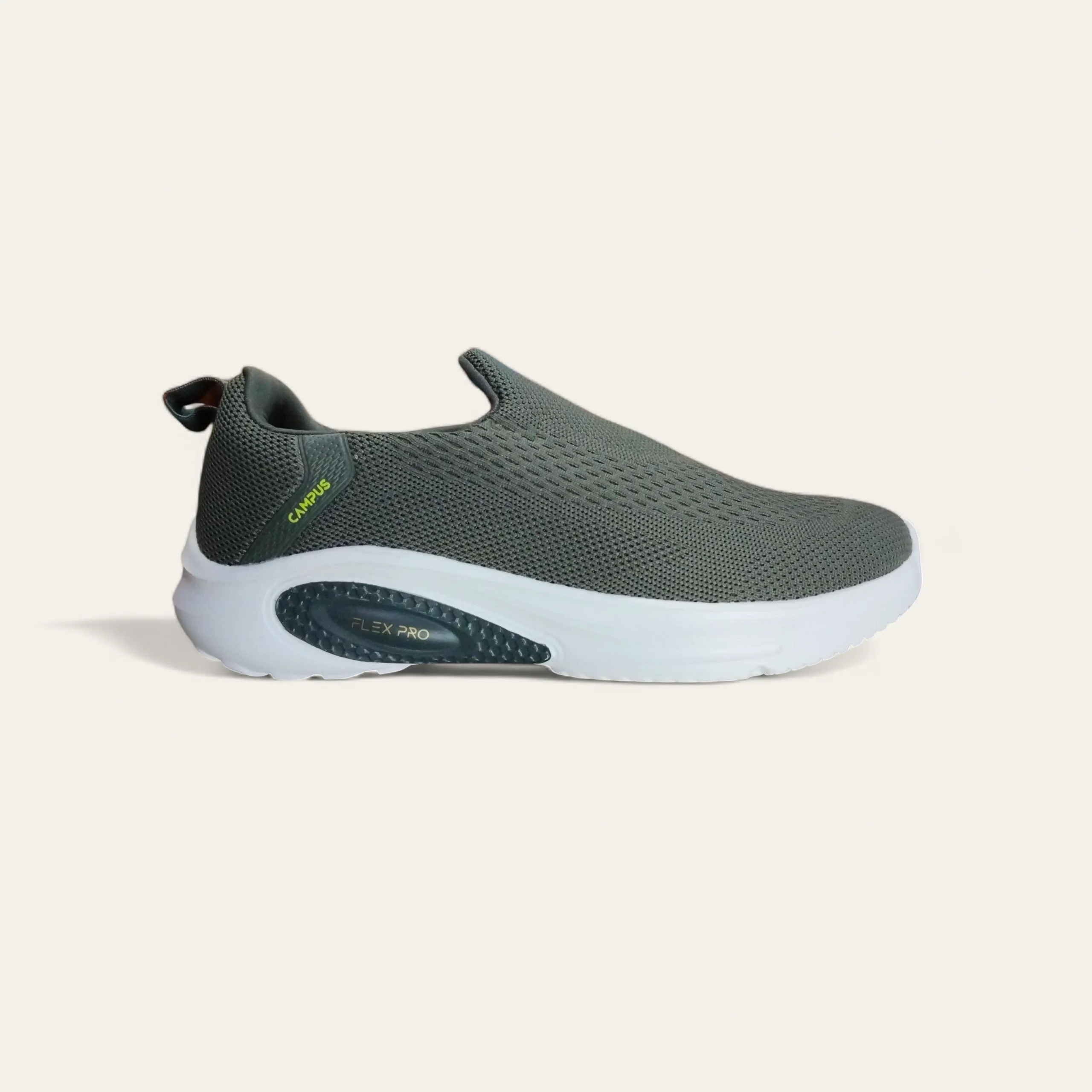 Campus Wikies Green - Men's Without Lace Shoes Campus Wikies Green - Men's Without Lace Shoes