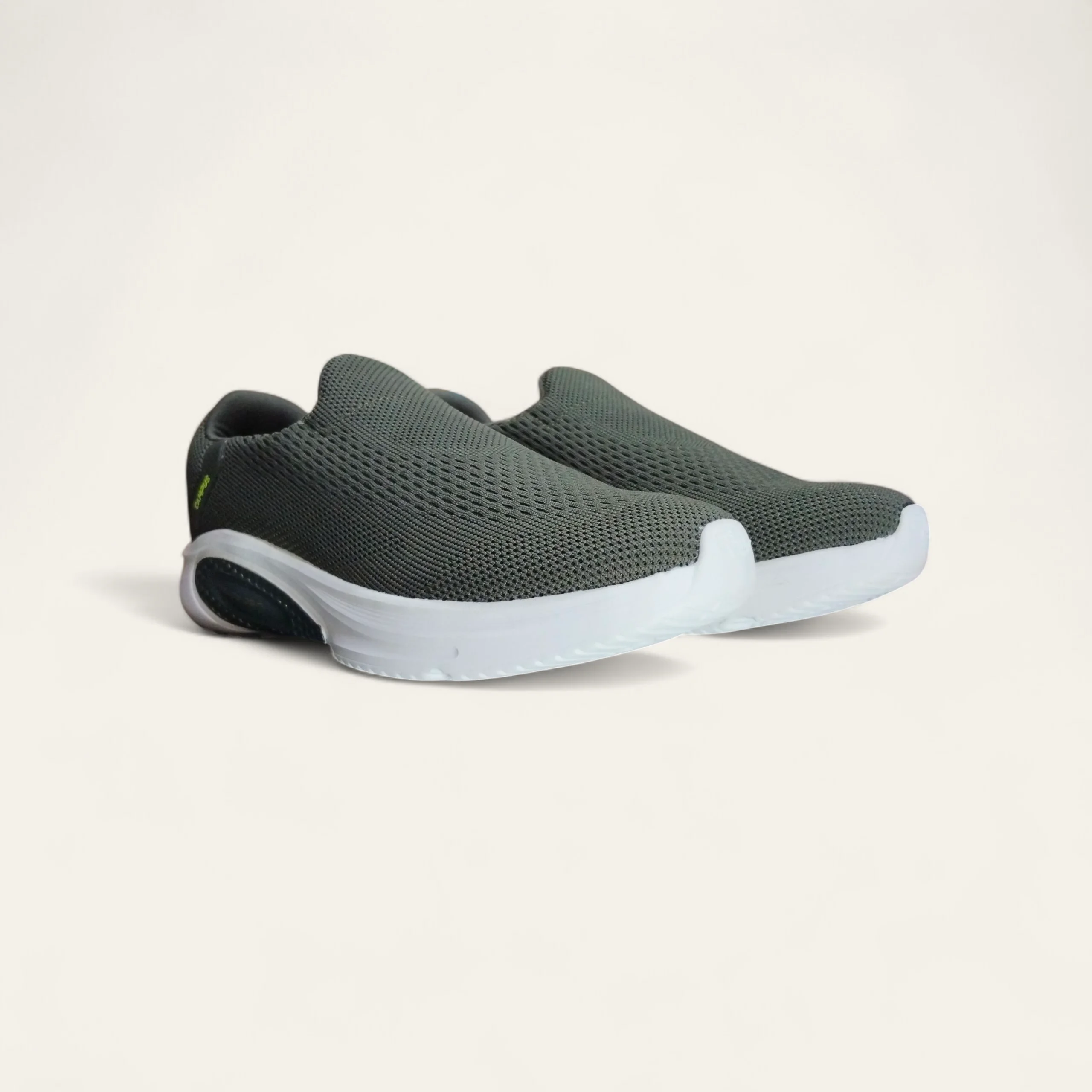 Campus Wikies Green - Men's Without Lace Shoes Campus Wikies Green - Men's Without Lace Shoes