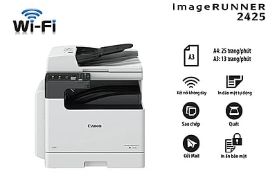 Canon imageRUNNER IR 2224n A3 Mono Laser MF Printer/Photo Copier Duplex DADF