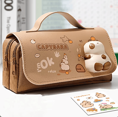 New EVA Pencil Cases 3D Large Capacity Double-Layer Portable Cartoon Kids Students Stationery Bags Zipper Children Gift New EVA Pencil Cases 3D Large Capacity Double-Layer Portable Cartoon Kids Students Stationery Bags Zipper Children Gift