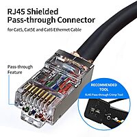 Rj45 Cat5 Sftp Plug (Pack Of 100Pcs)