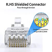 Rj45 Cat5 Sftp Plug (Pack Of 100Pcs)