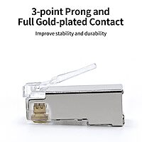 Rj45 Cat5 Sftp Plug (Pack Of 100Pcs)