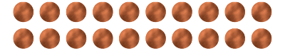 10mm - Round - Metallic - Colour Coding Stickers - Permanent Adhesive