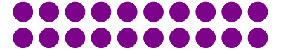 10mm - Round - Solid Colours - Colour Coding Stickers - Permanent Adhesive