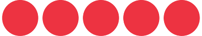 25mm - Round - Solid Colours - Colour Coding Stickers - Permanent Adhesive