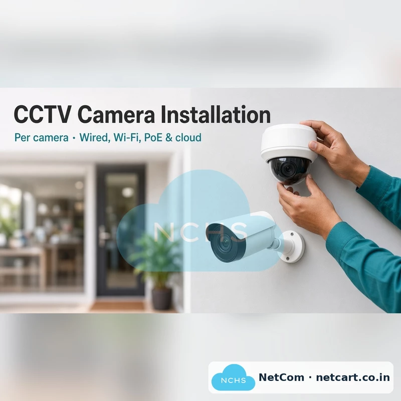 CCTV Camera Installation (per camera)