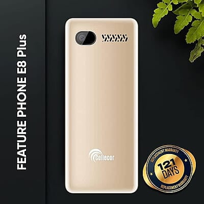 Cellecor E8 Plus Rose Gold Dual Sim Mobile Phone Cellecor E8 Plus Rose Gold Dual Sim Mobile Phone