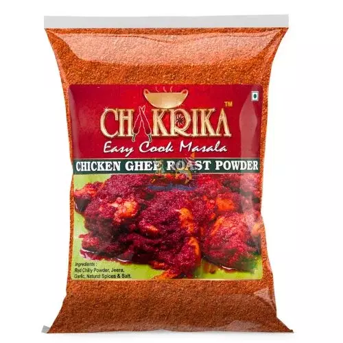 Chakrika Chicken Ghee Roast Powder- 80g Chakrika Chicken Ghee Roast Powder- 80g