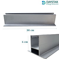Aluminium Channel Mono Rail for mounting Solar Panel on Rooftop Aluminium Channel Mono Rail for mounting Solar Panel on Rooftop