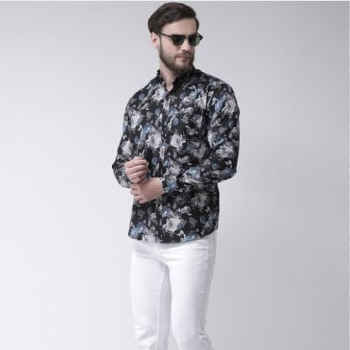Floral Printed Casual Shirt Floral Printed Casual Shirt