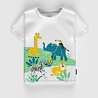 Boys Pack Of 2 Graphic Printed Cotton T-shirts Boys Pack Of 2 Graphic Printed Cotton T-shirts
